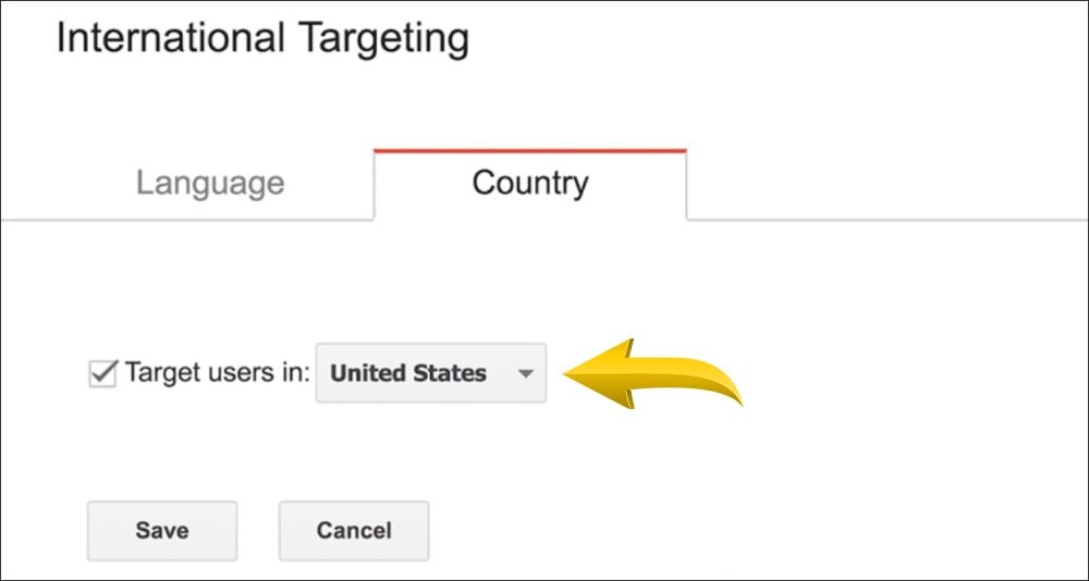International Targeting, Language & Country International Targeting, Language & Country