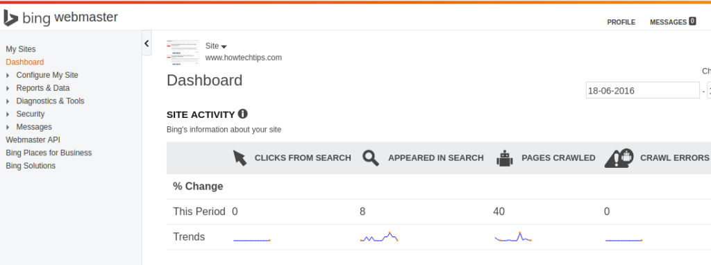وبمستری بینگ - Bing Webmaster وبمستری بینگ - Bing Webmaster