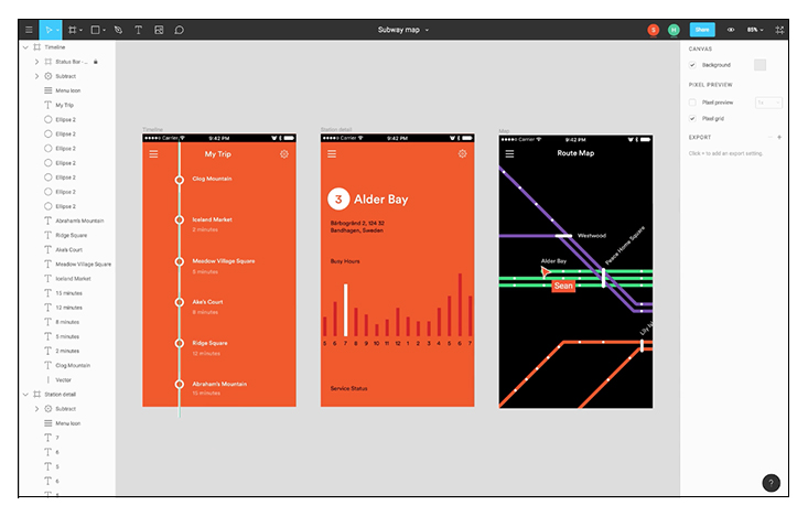Figma / ابزار طراحی UI Figma / ابزار طراحی UI