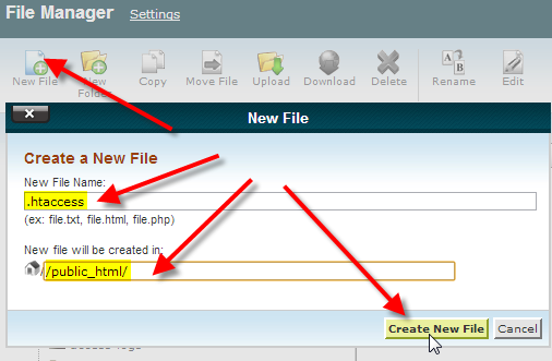 ایجاد و ویرایش فایل htaccess. ایجاد و ویرایش فایل htaccess.