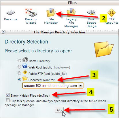 یافتن فایل htaccess. یافتن فایل htaccess.