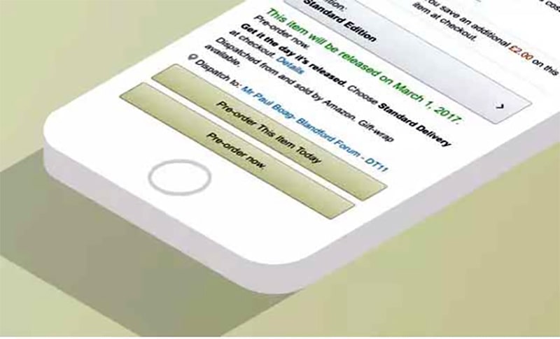 CTA سایت آمازون CTA سایت آمازون