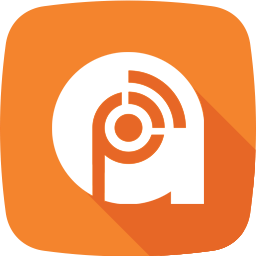 PodcastAddict min - فنابایت لوگو آرم Logo Podcast Addict